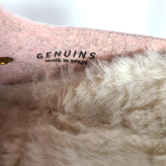 Genuins faux fur slippers made in spain - Picture 8 of 8
